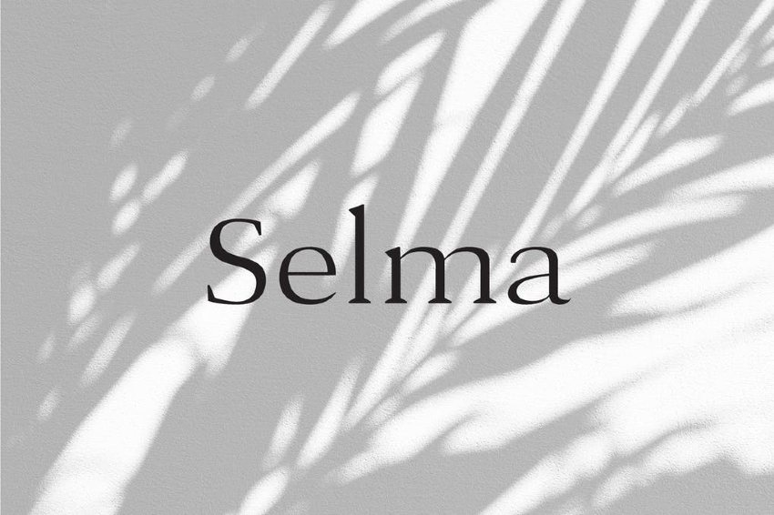 Selma - A Classy Serif Typeface